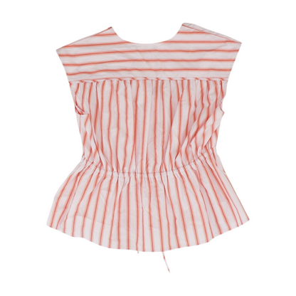 Pink Striped Blouse
