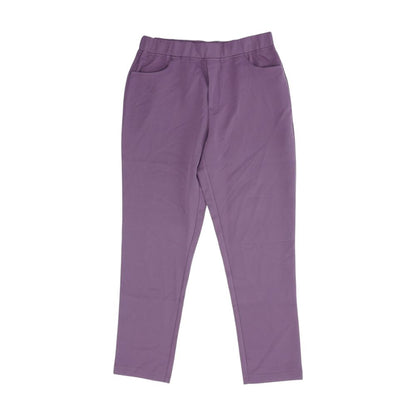 Purple Casual Pants