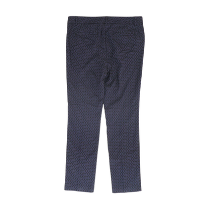 Navy Geometric Pants
