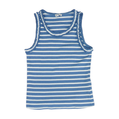 Blue Striped Blouse