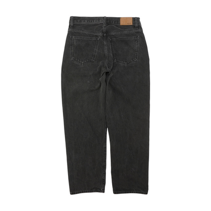 Black Straight Jeans