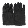 Black Leather Gloves