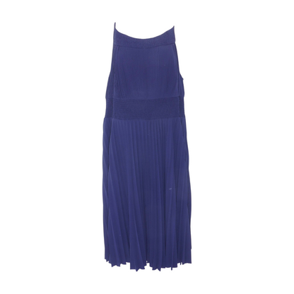 Navy Plus Midi Dress