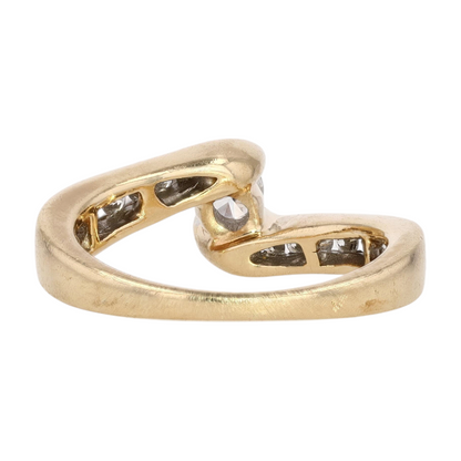 1/3 ctw 14K Yellow Gold Diamond Engagement Ring