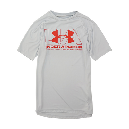 Gray Solid Active T-Shirt