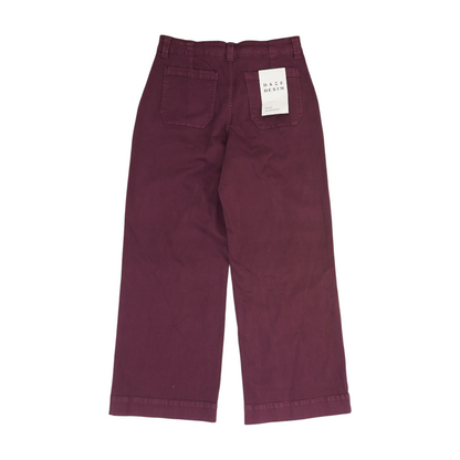 Purple Wide Leg Pants