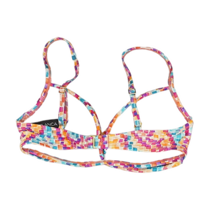 Multi Abstract Swim Top