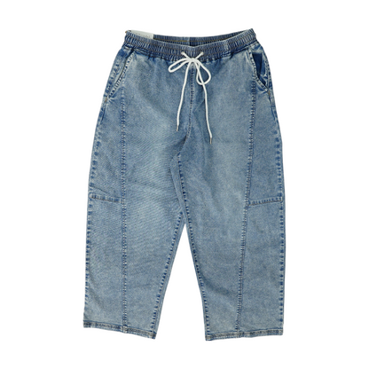 Blue Wide Leg Jeans
