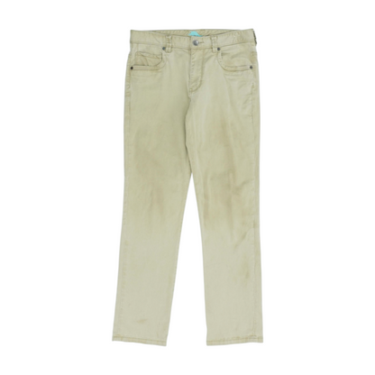 Khaki Straight Pants