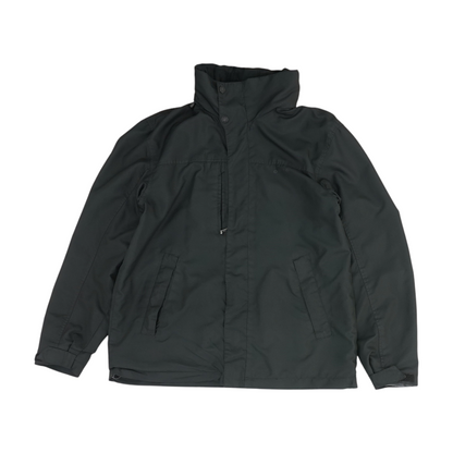 Black Solid Active Jacket