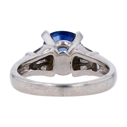 2 1/2 ctw Platinum Sapphire Fashion Ring