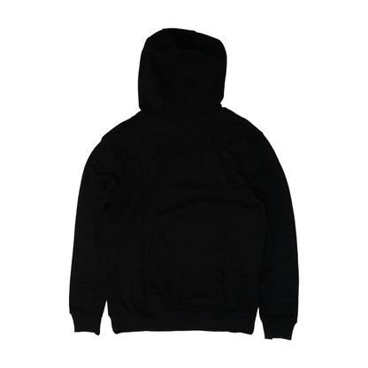Black Solid Hoodie Pullover