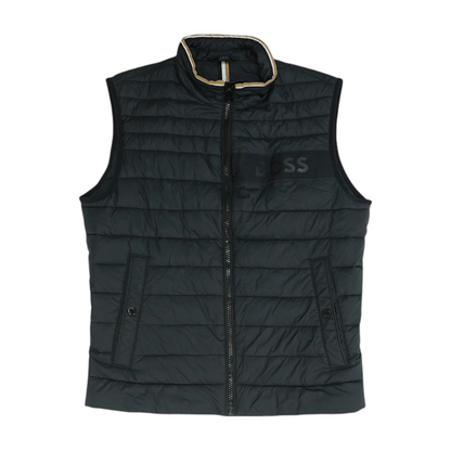 Black Solid Vest
