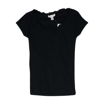 Black Solid T-Shirt