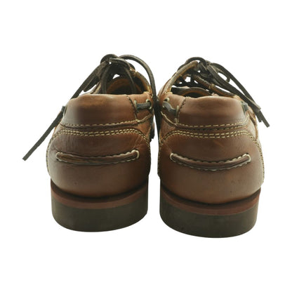 Brown Leather Boat Casual Shoes