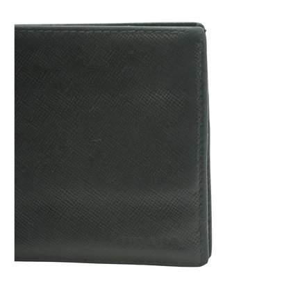 Black Bifold Leather Wallet