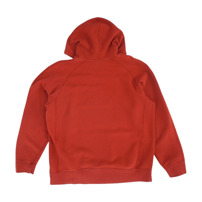 Red Solid Hoodie Pullover