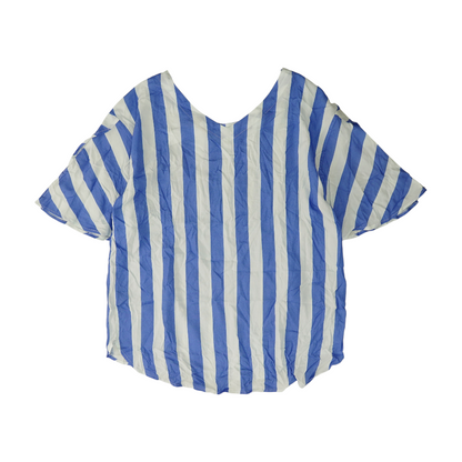 Blue Striped Blouse