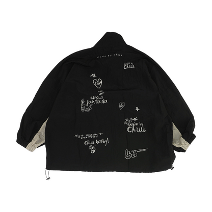 Black Solid Active Jacket