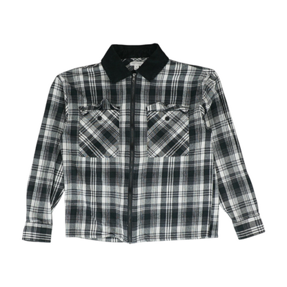 Charcoal Plaid Jacket