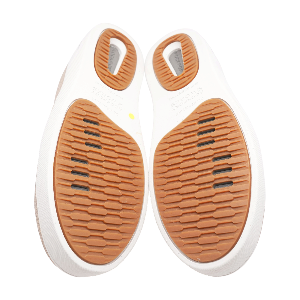 Gold Slip-On Flats