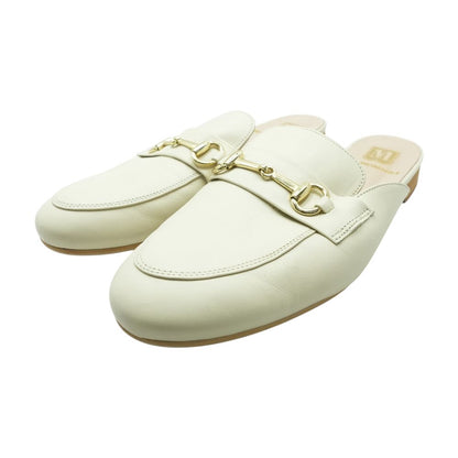 Ivory Slip-On Flats