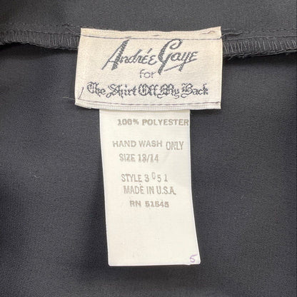 Vintage Black For the Shirt Off My Back Pant Dress Pants