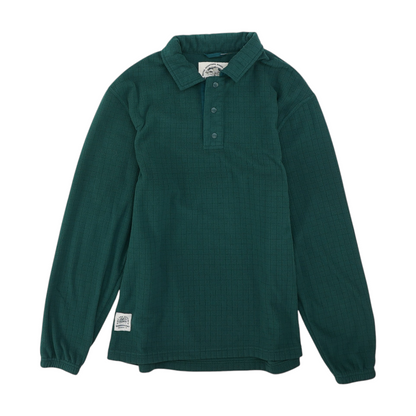 Teal Solid 1/4 Zip Pullover