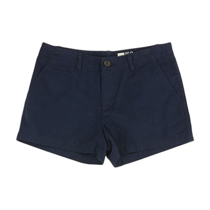 Navy Solid Chino Shorts