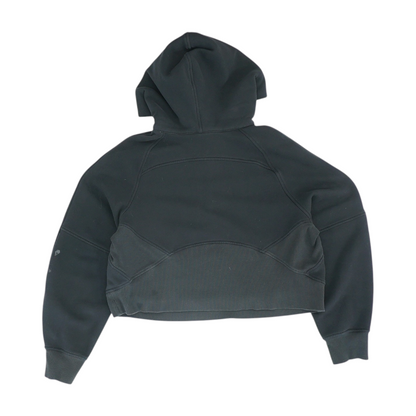 Black Solid 1/4 Zip Pullover