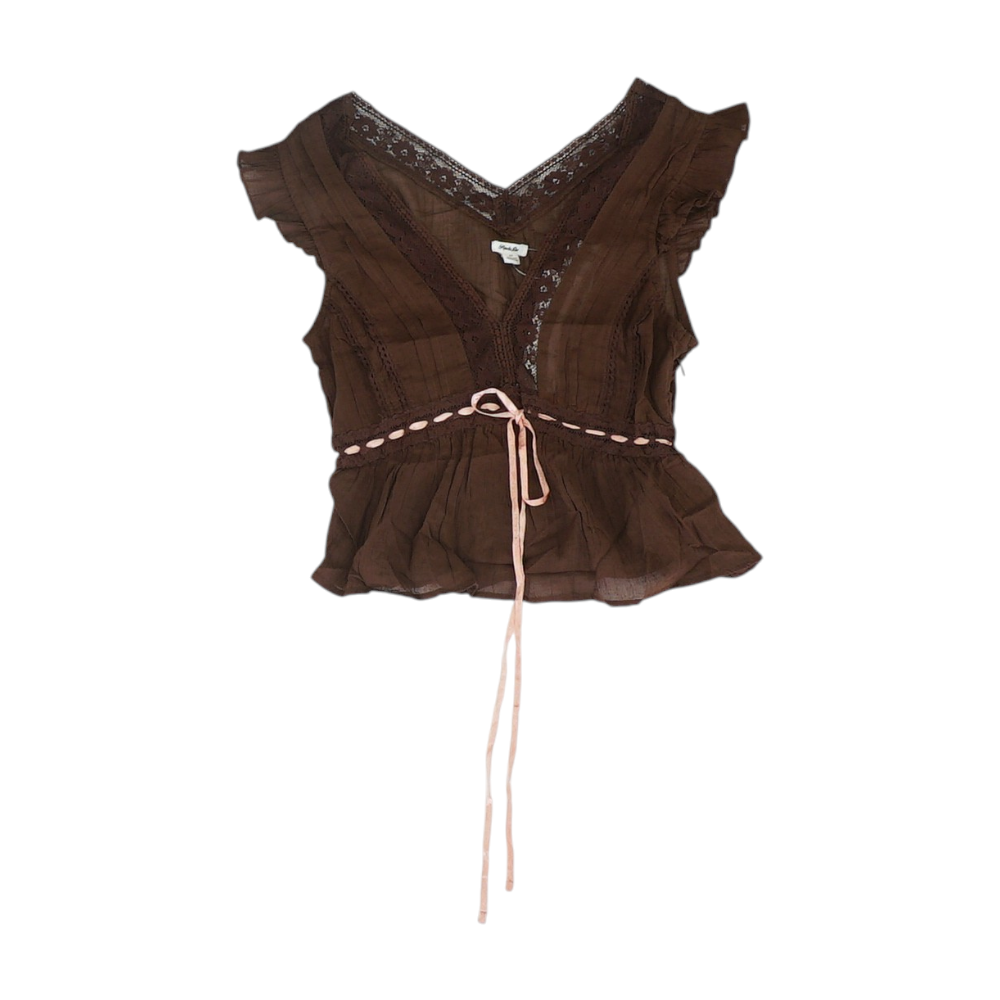 Brown Blouse