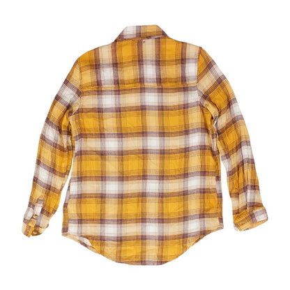 Yellow Plaid Button Down