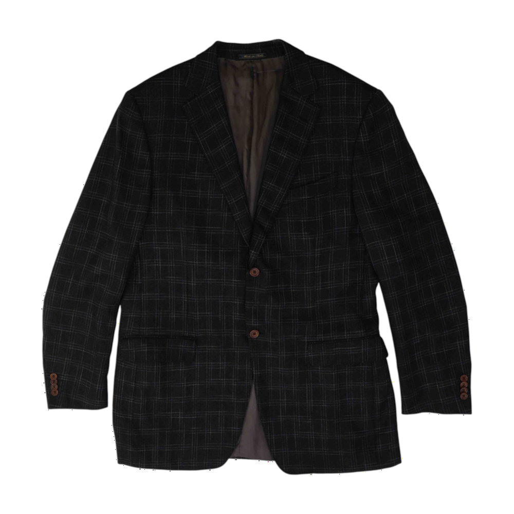 Brown Plaid Sport Coat