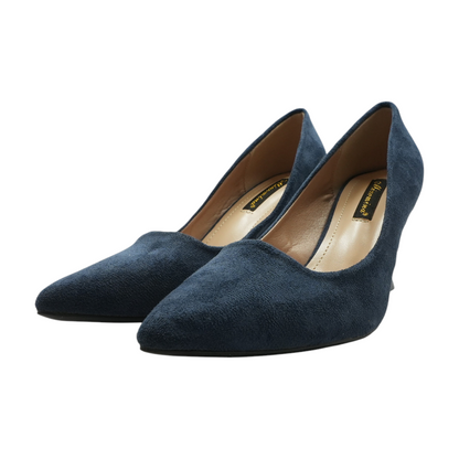 Navy Pump Heels