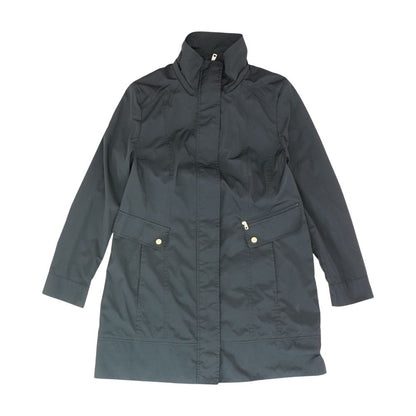 Black Solid Lightweight Coat