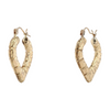 10K Yellow Gold Hoop Earrings – Image 1