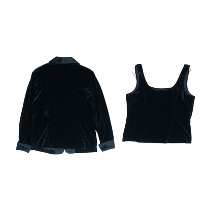 Black Solid Blazer