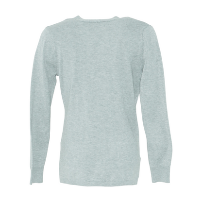 Gray Cardigan Sweater