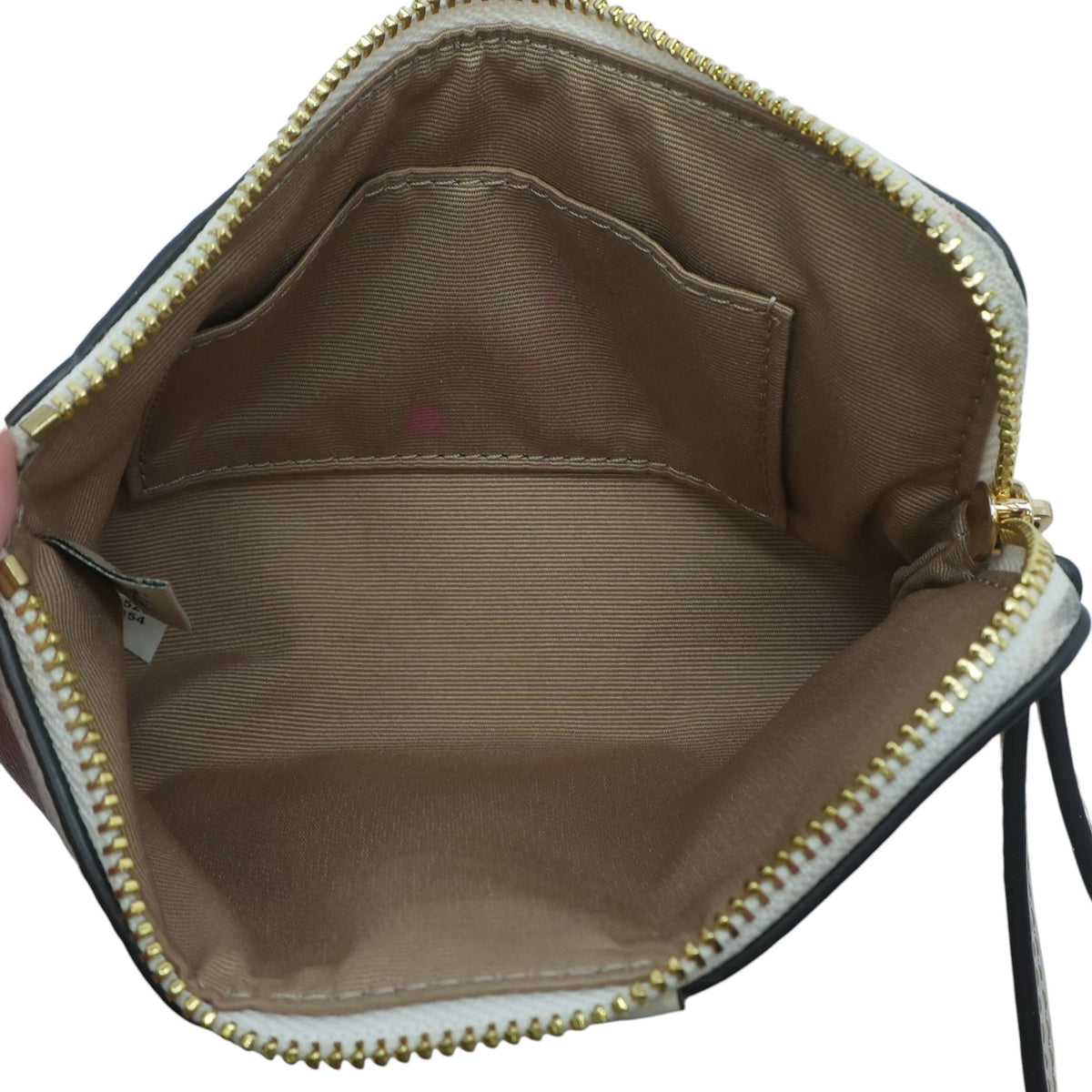 White Wristlet Wallet