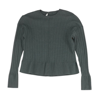 Green Solid Sweater
