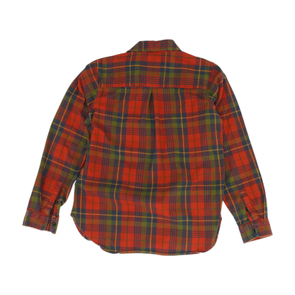 Red Plaid Button Down