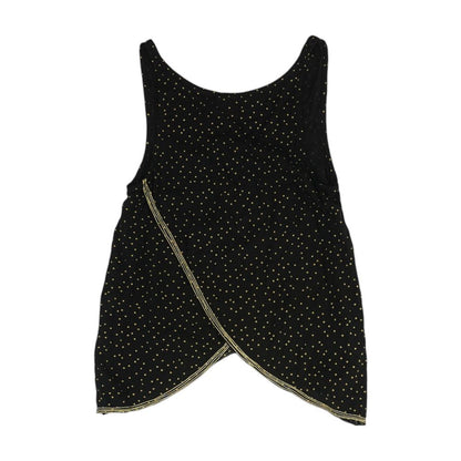 Black Polka Dot Tank T-Shirt