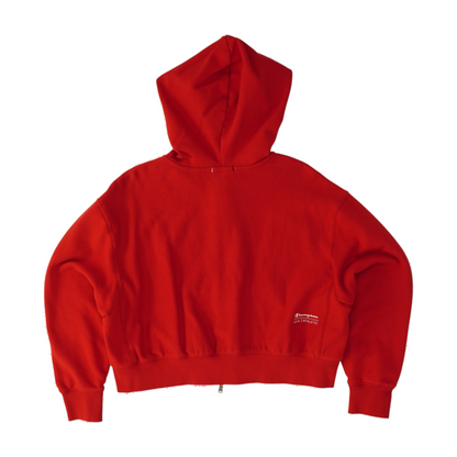 Red Solid Active Jacket