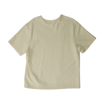 White Solid T-Shirt