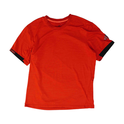 Red Solid Active T-Shirt