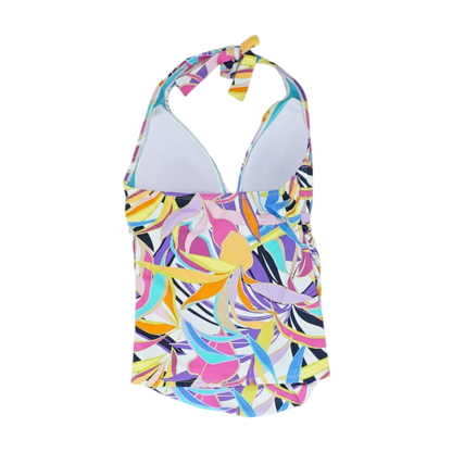 Multi Abstract Swim Top