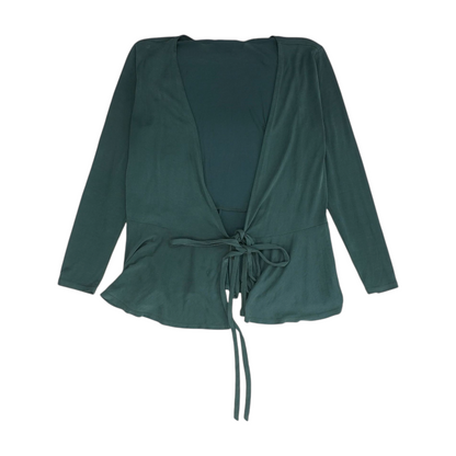 Green Cardigan
