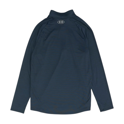Navy Solid 1/4 Zip Pullover