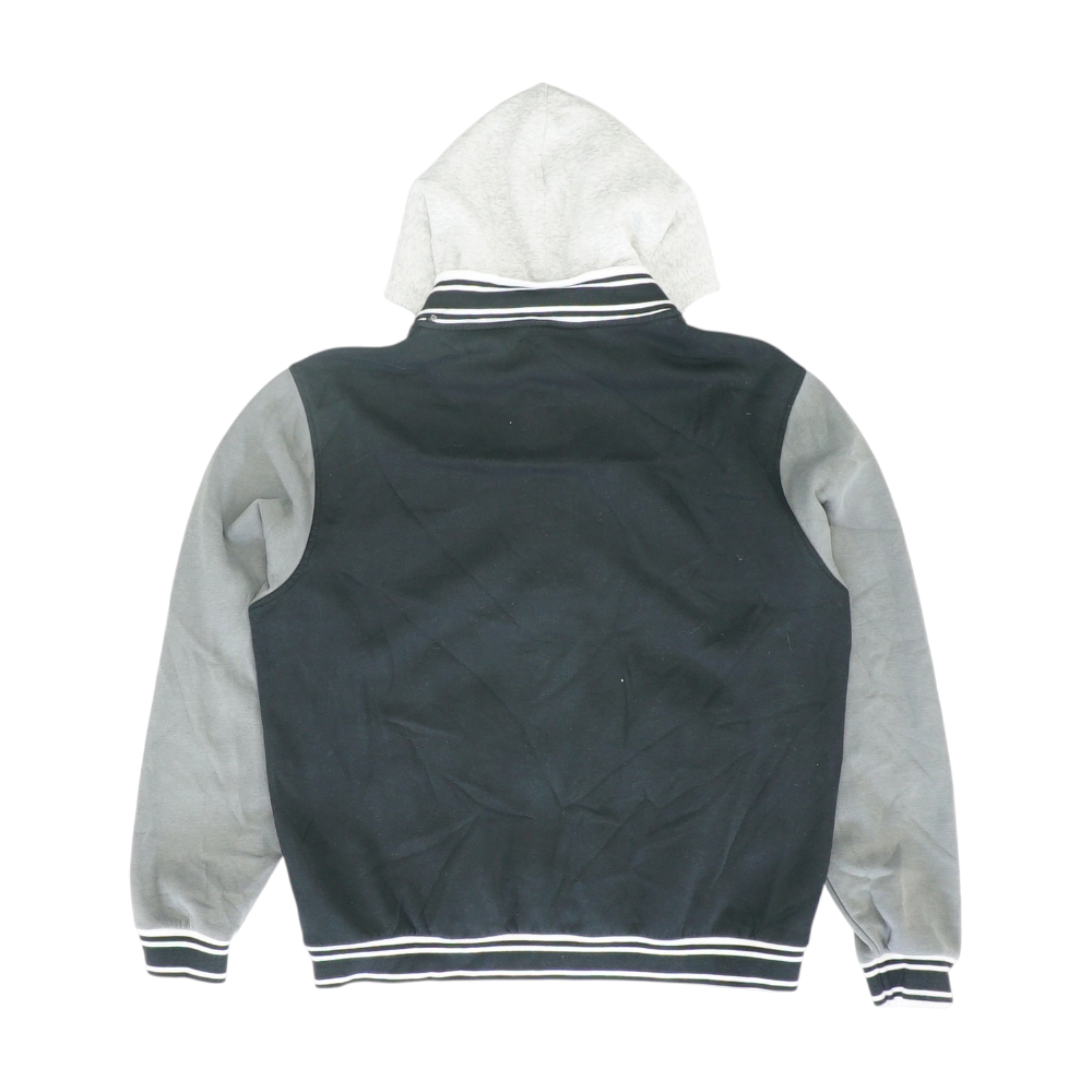 Black Color Block Jacket