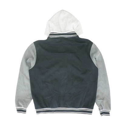 Black Color Block Jacket